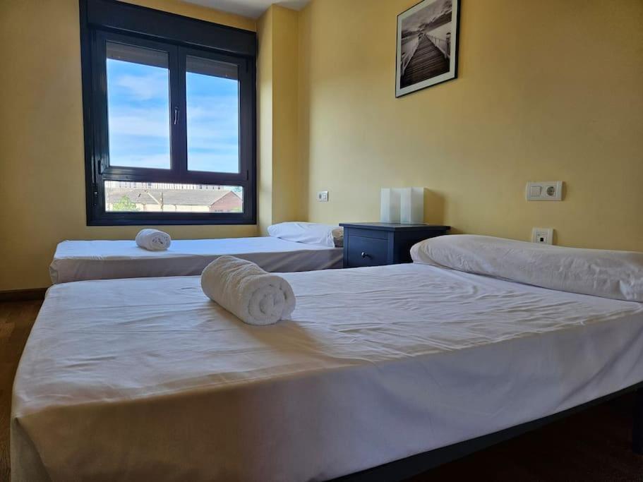 1A106 Amplio Y Comodo Apartamento Gijón Buitenkant foto
